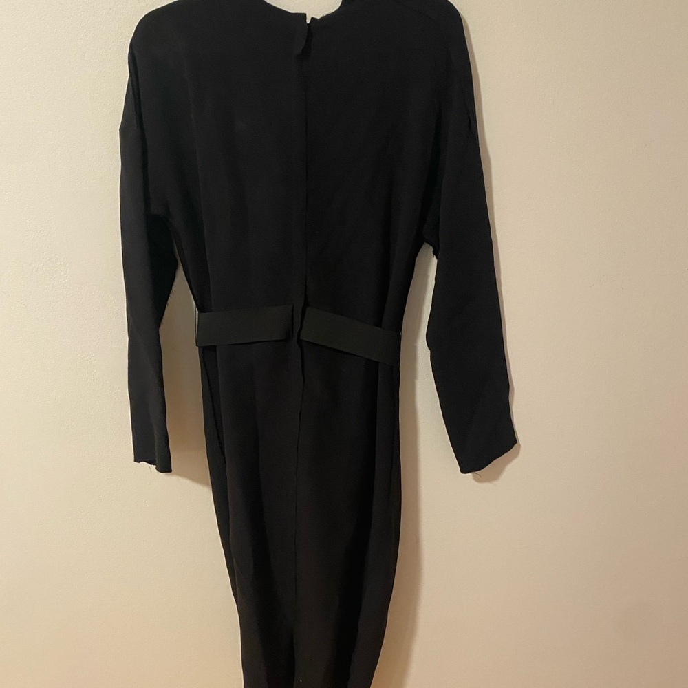Lanvin Black Sheath Dress
